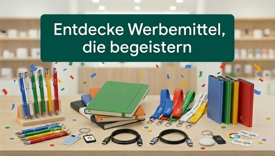 Entdecke Werbemittel, die begeistern!
